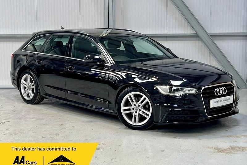 Black Used 2013 Audi A6 S-Line Estate | £9,495 (A bit pricey) - Image 1/1