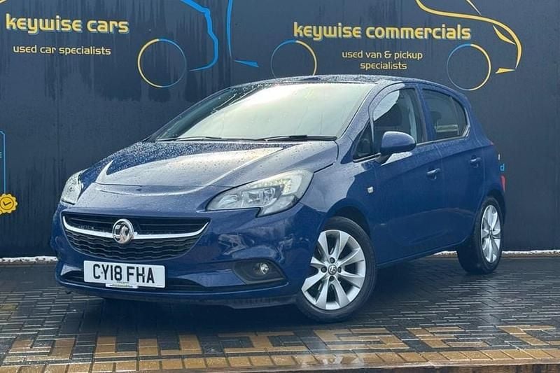 Used Vauxhall Corsa 90 HP (66 kW) 2018 Blue Hatchback