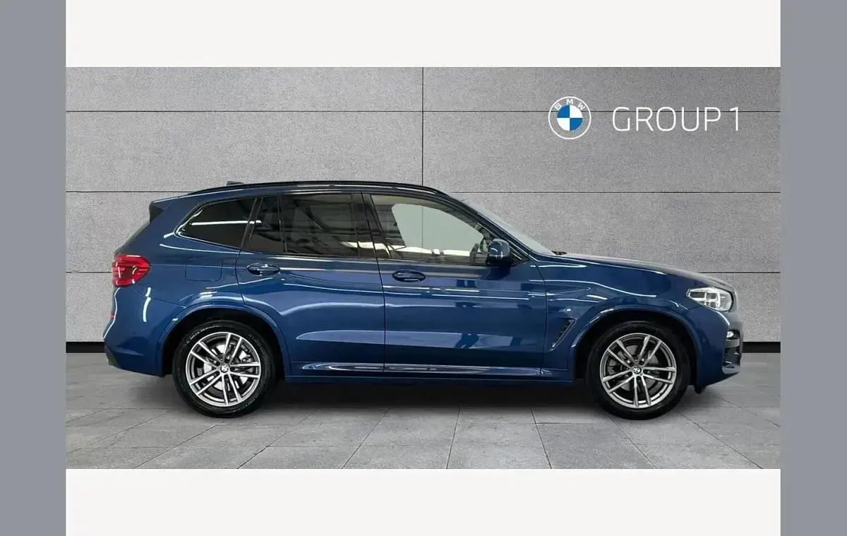 Used BMW X3 M Sport 180 HP (132 kW) 2019 Blue SUV