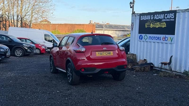 Used Nissan Juke Tekna 2017 Red SUV