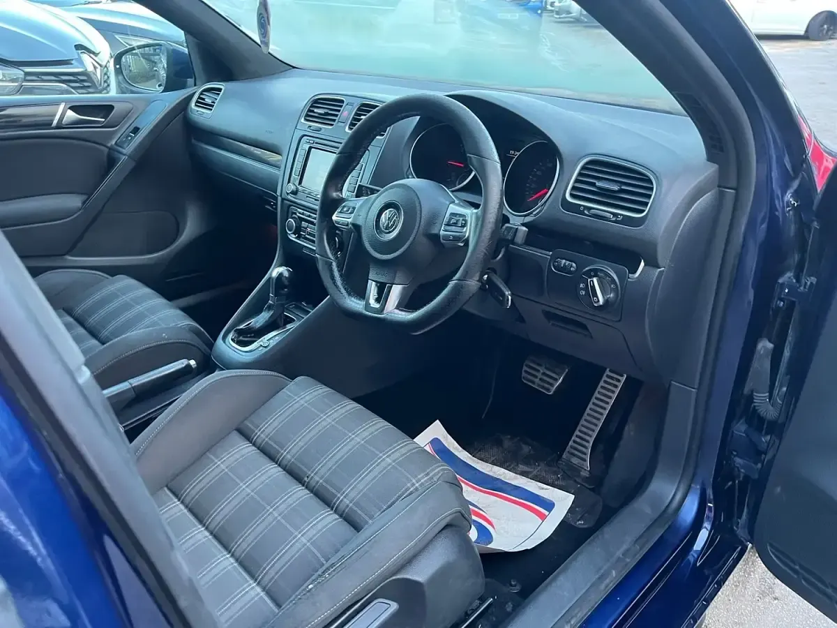 Used VW Golf VI GTD 2011 Blue Hatchback