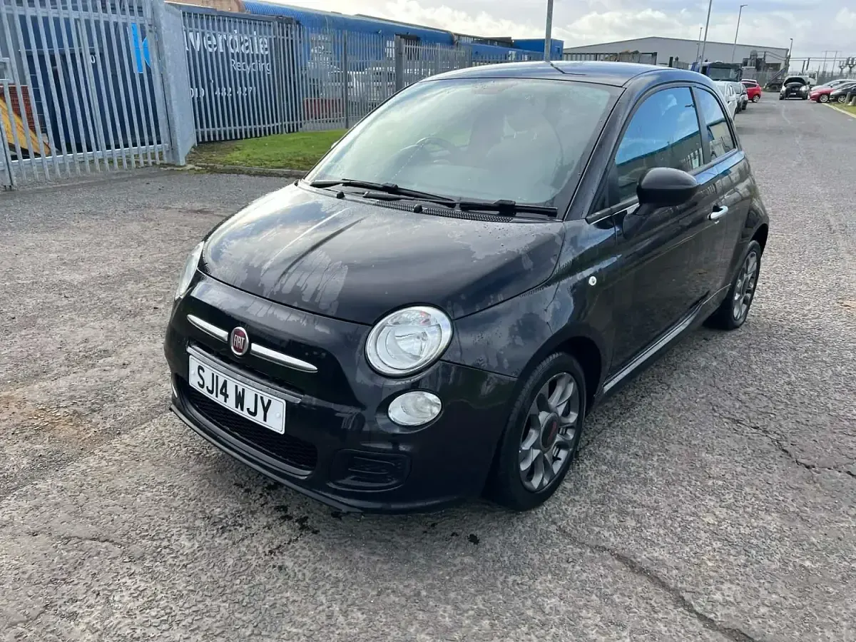 Used Fiat 500 S 69 HP (50 kW) 2014 Black Hatchback