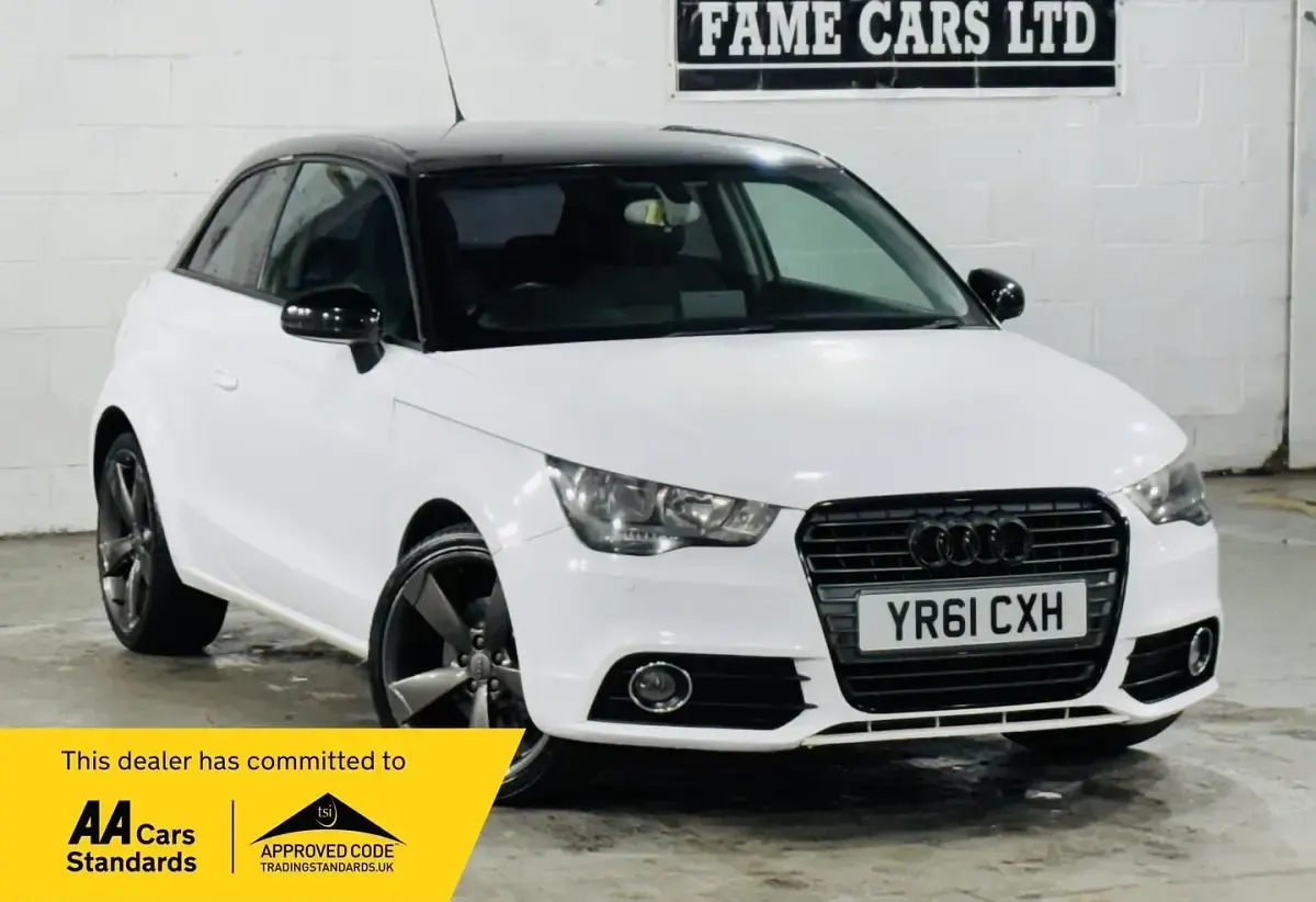 Begagnad Audi A1 Sport 2011 Vit Halvkombi