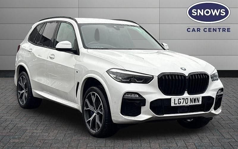 White Used 2020 BMW X5 M Sport SUV | £34,999 (Super price) - Image 1/4