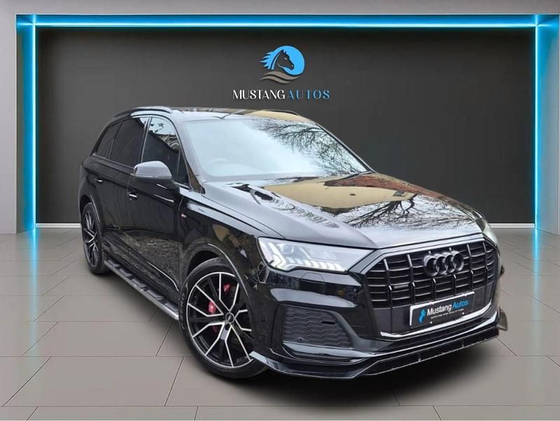 Used Audi Q7 S-Line 2021 Black SUV