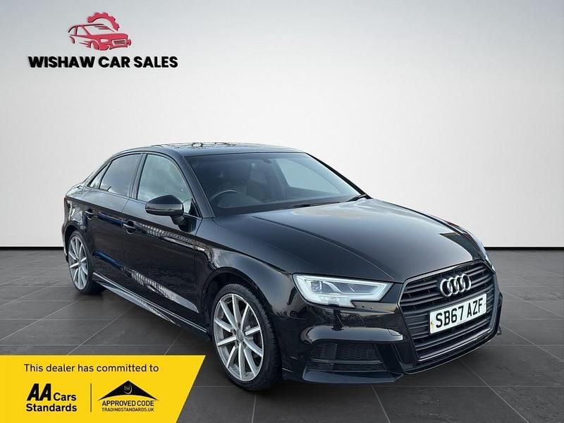 Black Used 2017 Audi A3 Black Edition Sedan | £9,995 (Fair price) - Image 1/4