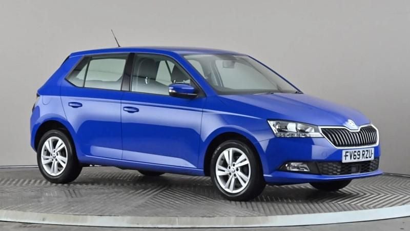 Blue Used 2019 Skoda Fabia SE Hatchback | £9,798 (Good price) - Image 1/4