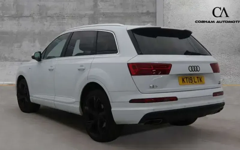Used Audi Q7 S-Line 286 HP (210 kW) 2018 White SUV