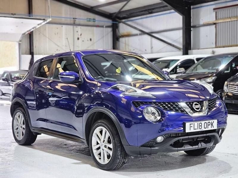 Usado Nissan Juke N-Connecta 110 CV (80 kW) 2018 Azul SUV