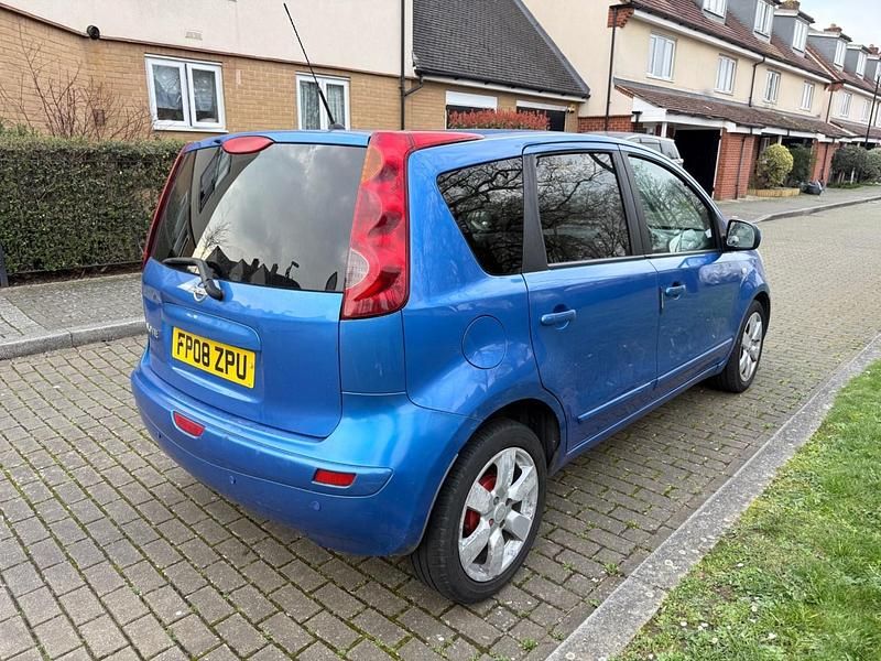 Used Nissan Note Tekna 2008 Blue Hatchback