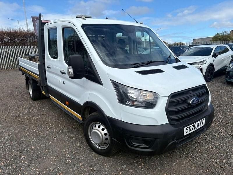 Begagnad Ford Transit 130 HK (95 kW) 2020 Vit Cab