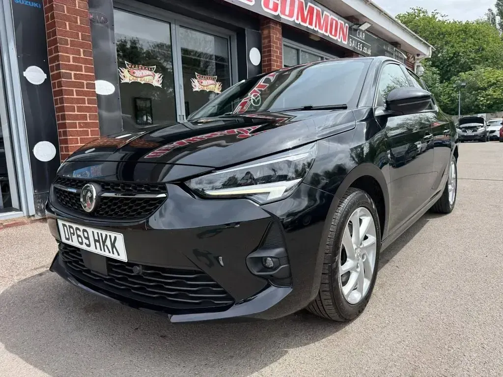 Used Vauxhall Corsa SRi 100 HP (73 kW) 2020 Black Hatchback