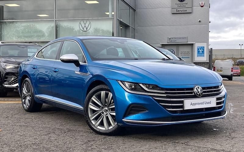 Blue Used 2024 VW Arteon Elegance Hatchback | £27,195 (Fair price) - Image 1/4