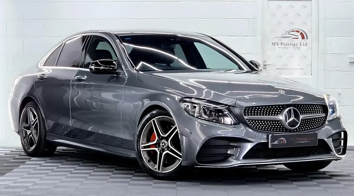 Used Mercedes C300 AMG line 2020 Grey Sedan