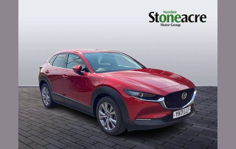 Red Used 2022 Mazda CX-30 Inclusive SUV | £16,495 (Good price) - Image 1/4