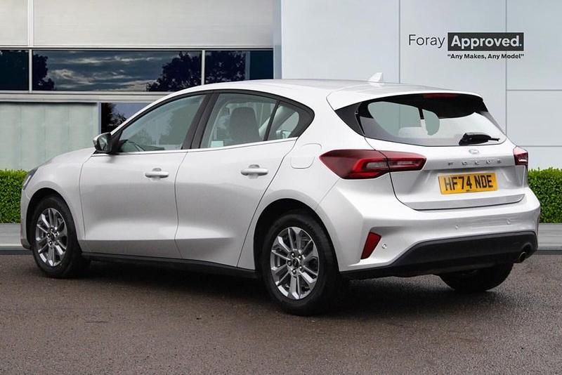 Begagnad Ford Focus Titanium 2024 Silver Halvkombi