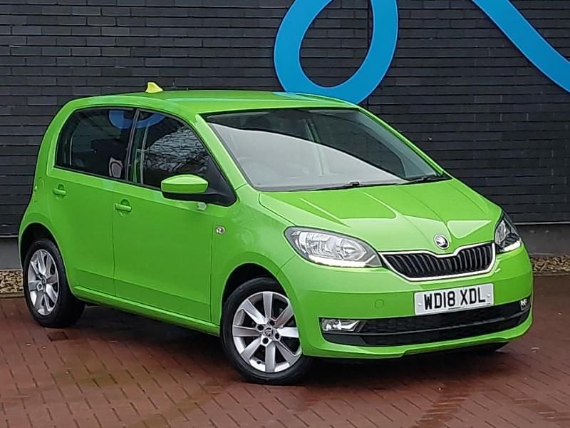Green Used 2018 Skoda Citigo SE L Hatchback | £8,998 (Fair price) - Image 1/4