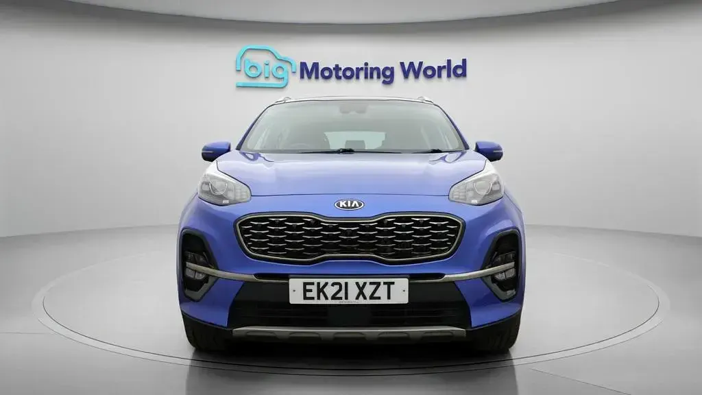 Used Kia Sportage GT-Line S 174 HP (127 kW) 2021 Blue SUV