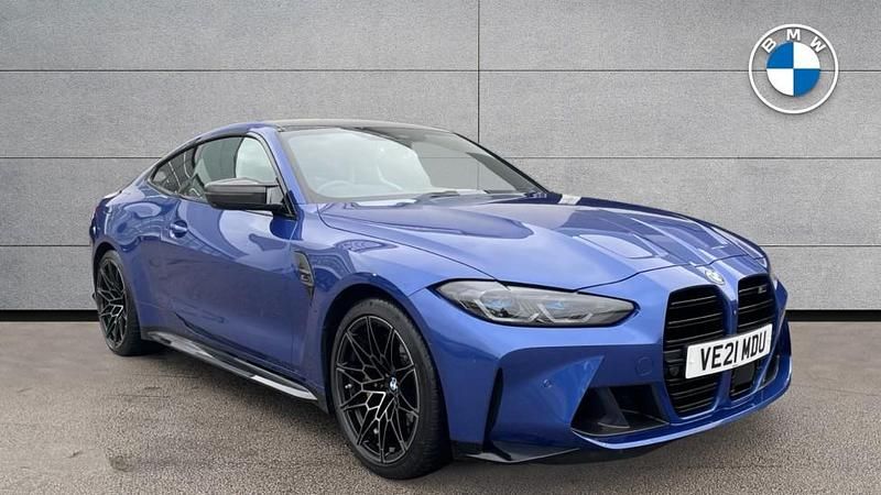 Used BMW M4 Competition Edition 510 HP (375 kW) 2021 Blue Coupe