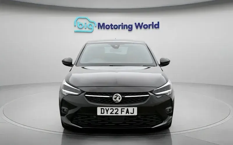Used Vauxhall Corsa Edition 131 HP (96 kW) 2022 Black Hatchback