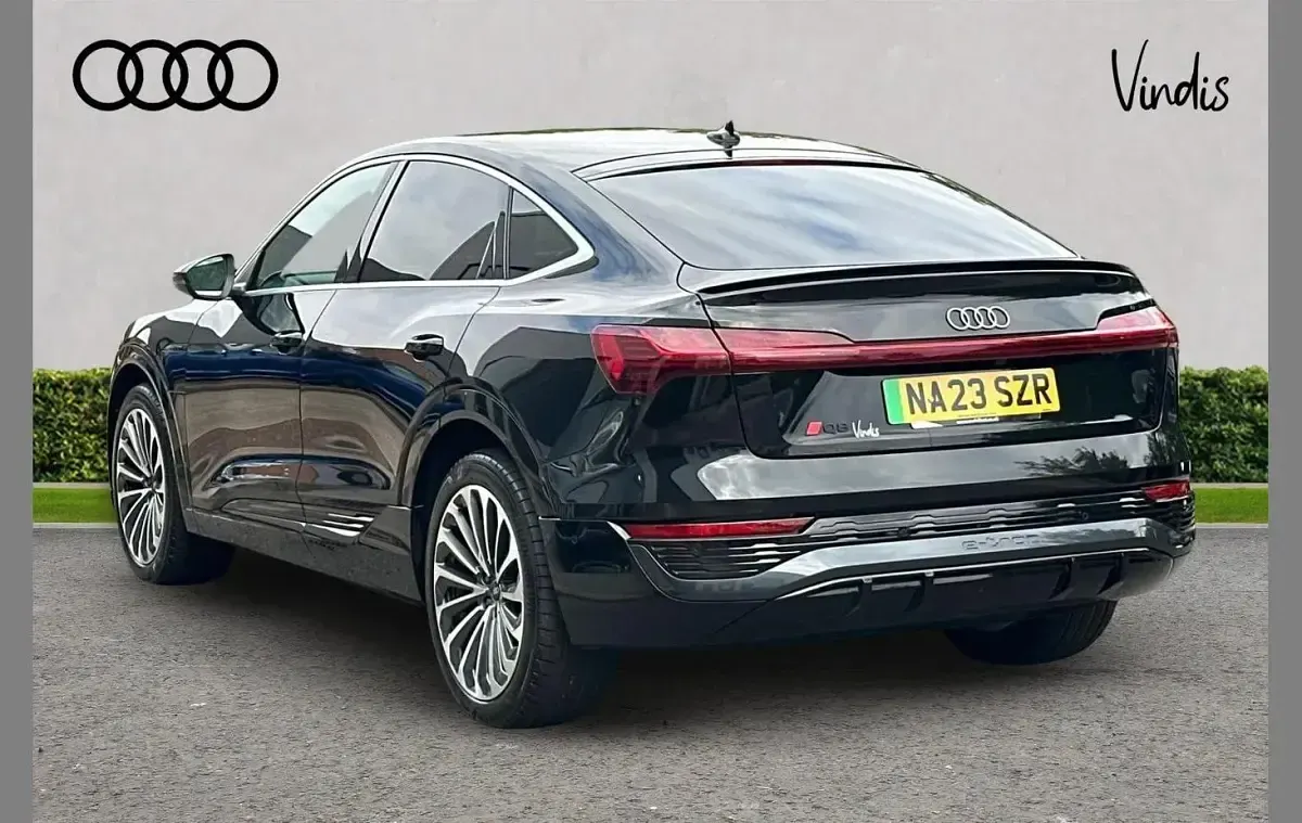 Used Audi Q8 e-tron S-Line 300 kW (408 HP) 2023 Black SUV