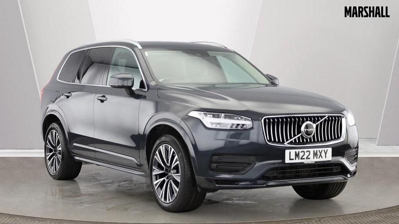 Metallic savile grey Used 2022 Volvo XC90 Momentum SUV | £36,593 (Fair price) - Image 1/4