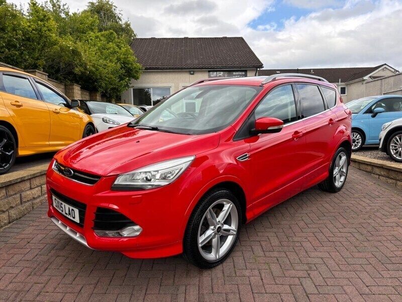 Red Used 2015 Ford Kuga Titanium X SUV | £9,995 (A bit pricey) - Image 1/4