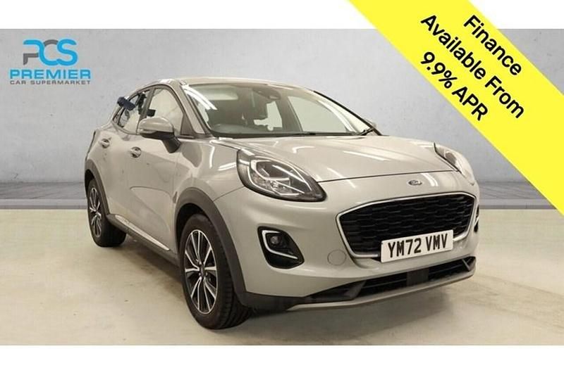 Used Ford Puma Titanium 125 HP (91 kW) 2023 Solar silver (premium paint) SUV