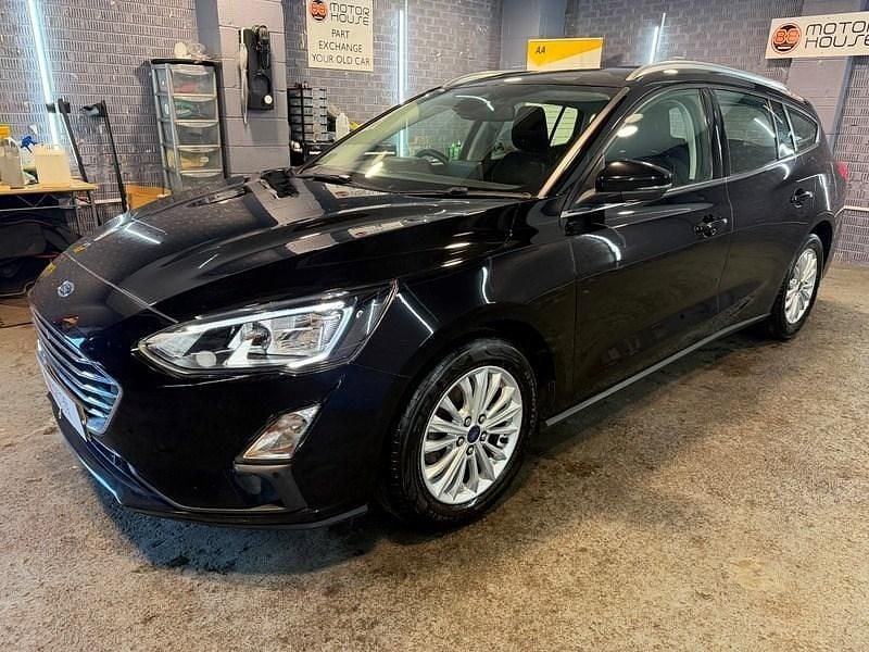 Used Ford Focus Titanium 150 HP (110 kW) 2020 Black Estate