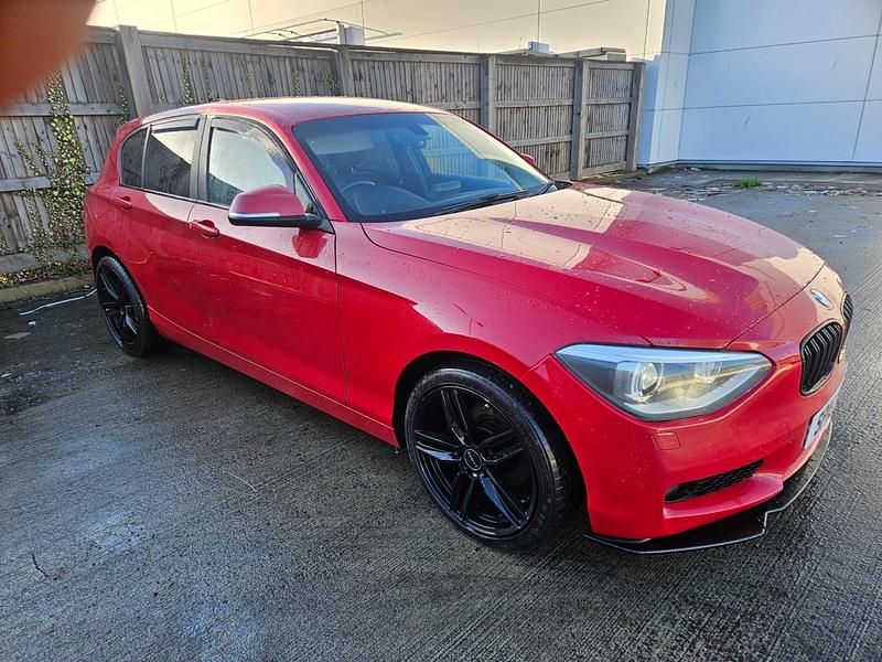 Used BMW 120 Comfort Edition 2015 Red Hatchback