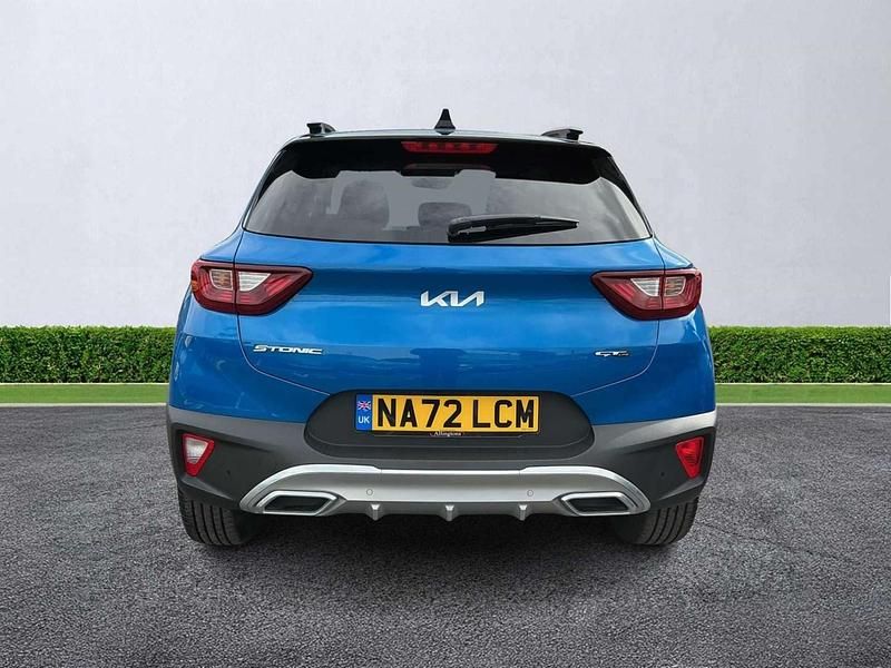 Used Kia Stonic GT-Line S 100 HP (73 kW) 2022 Blue SUV