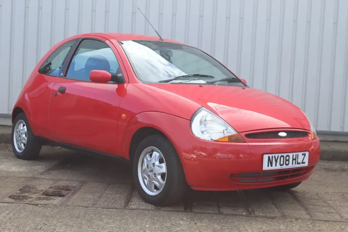 Begagnad Ford Ka Style 2008 Röd Halvkombi