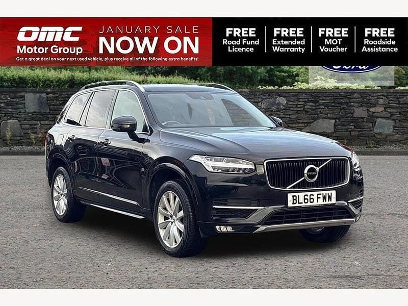 Black Used 2016 Volvo XC90 Momentum SUV | £19,862 (Fair price) - Image 1/4