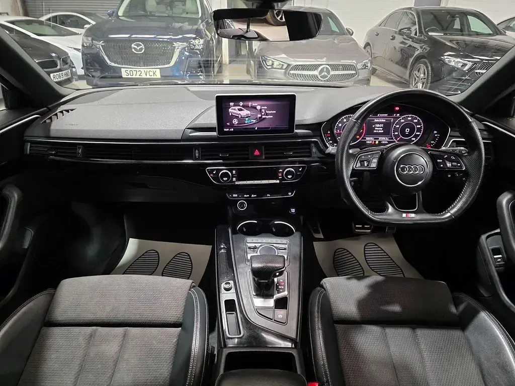 Used Audi A4 Black Edition 190 HP (139 kW) 2018 Grey Estate