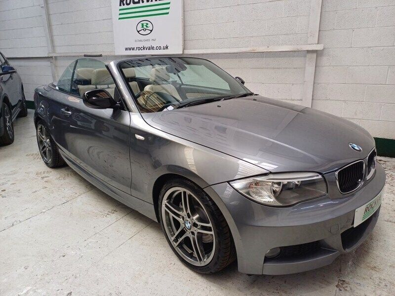Grey Used 2013 BMW 125 Cabriolet Sport Line Cabriolet | £11,995 - Image 1/4