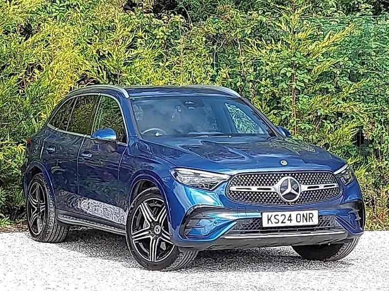 Blue Used 2024 Mercedes GLC300 AMG Line Premium SUV | £43,998 (Expensive) - Image 1/4