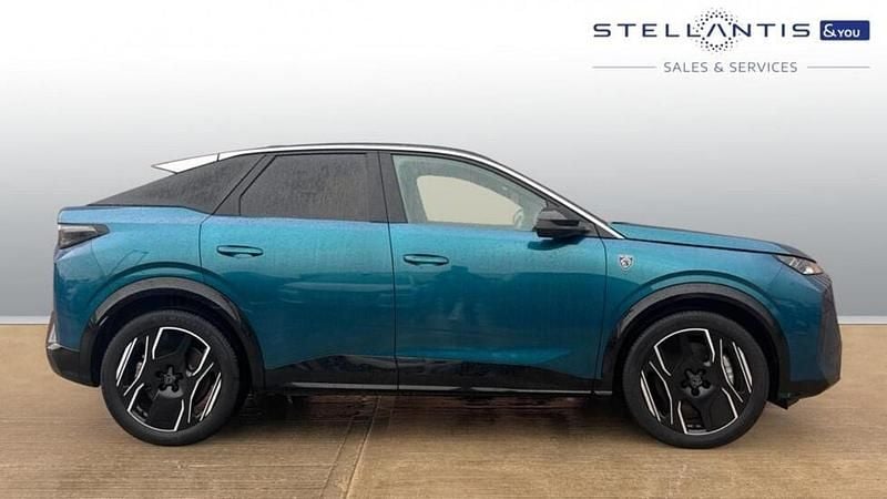 Blue Used 2024 Peugeot e-3008 GT SUV | £25,372 (Fair price) - Image 1/3