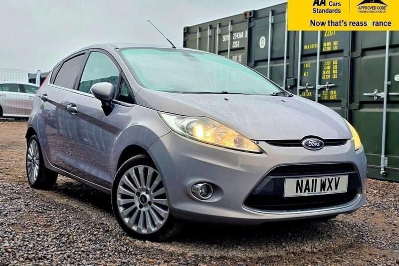 Silver Used 2011 Ford Fiesta Titanium Hatchback | £5,488 (Fair price) - Image 1/1