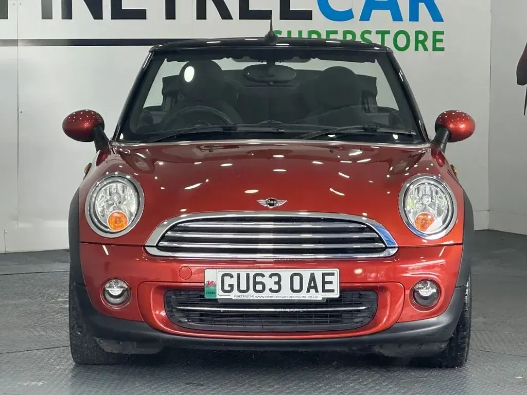 Used Mini Cooper Cabriolet 122 HP (89 kW) 2013 Orange Cabriolet