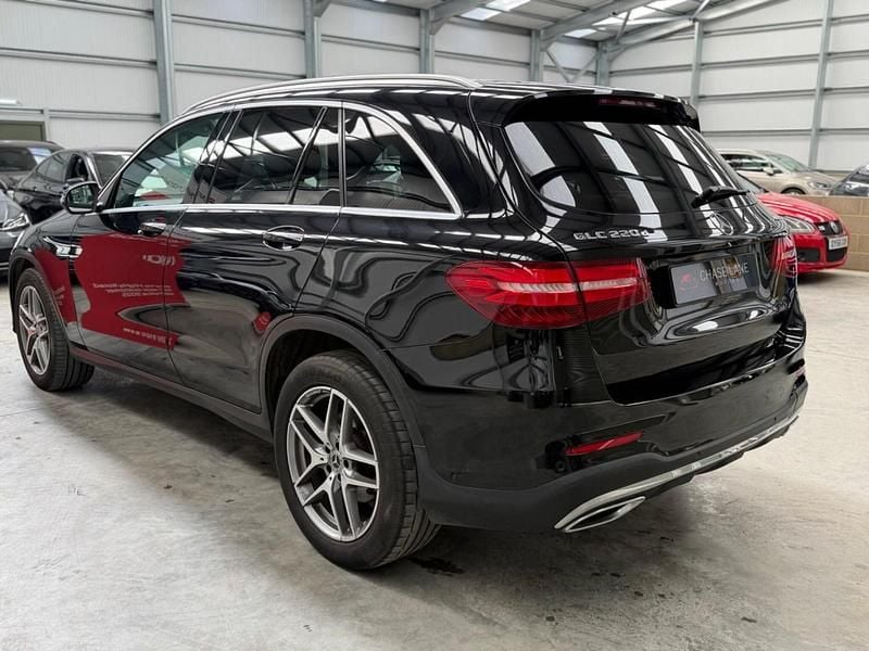 Used Mercedes GLC220 AMG Line Premium 170 HP (125 kW) 2018 Black Estate