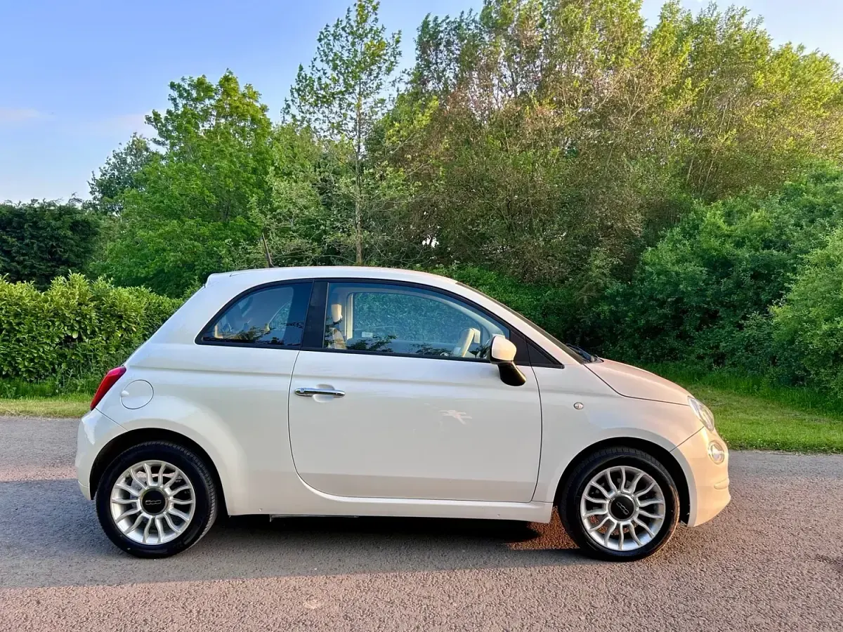Used Fiat 500 Pop Star 69 HP (50 kW) 2016 White Hatchback