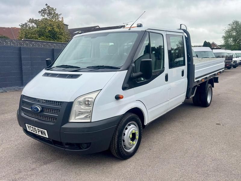 Used Ford Transit 100 HP (73 kW) 2009 White Cabriolet