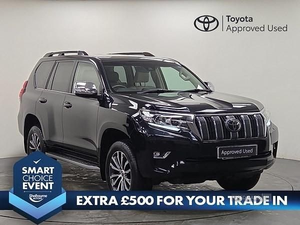 Black Used 2018 Toyota Land Cruiser Estate | £36,690 (Fair price) - Image 1/4