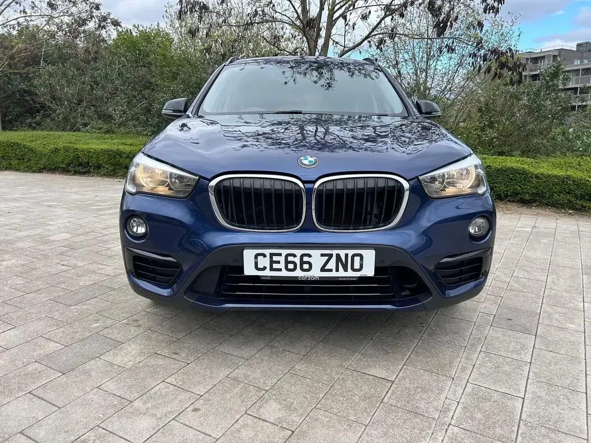 Used BMW X1 Sport Line 150 HP (110 kW) 2016 Blue SUV