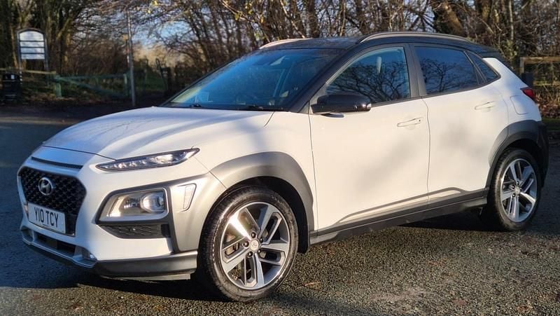 Used Hyundai Kona Premium 2019 White SUV