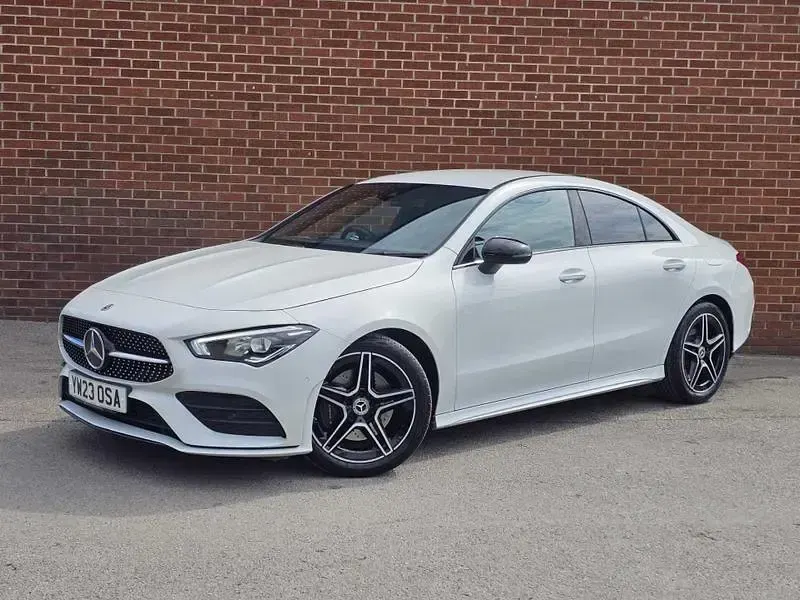 Used Mercedes CLA200 Executive 2023 White Coupe