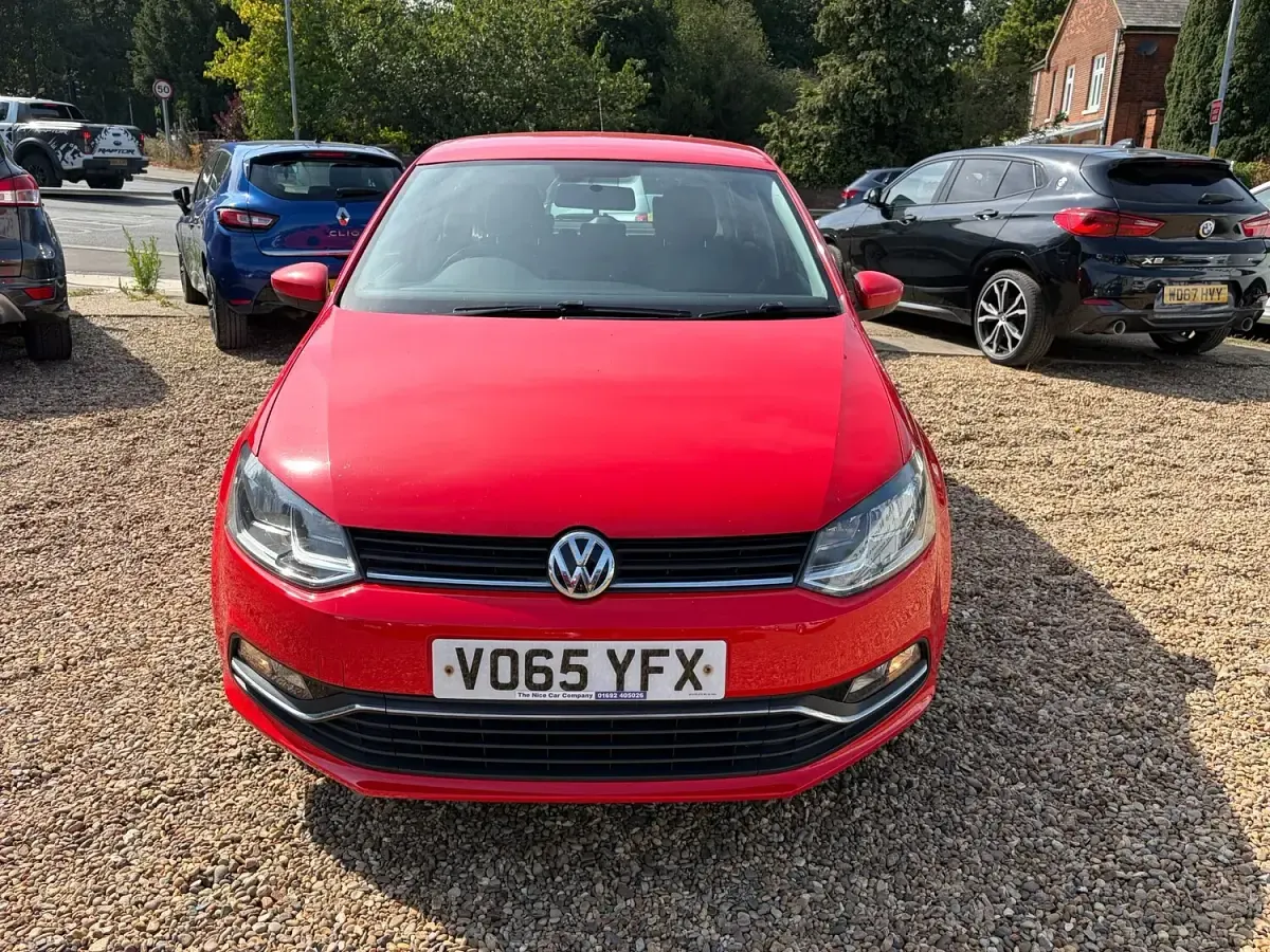 Used VW Polo SE 2015 Red Hatchback