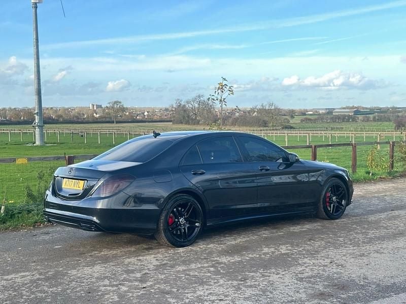 Used Mercedes S350 AMG line 254 HP (186 kW) 2017 Black Sedan