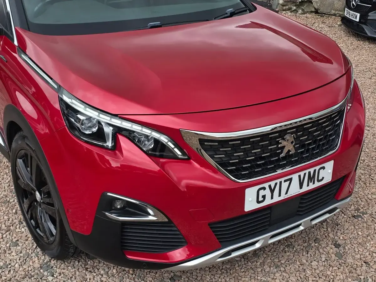 Used Peugeot 3008 GT-line 120 HP (88 kW) 2017 Red SUV