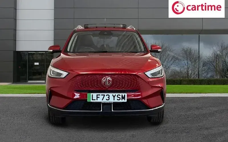 Used MG ZS Trophy 114 kW (156 HP) 2023 Red SUV
